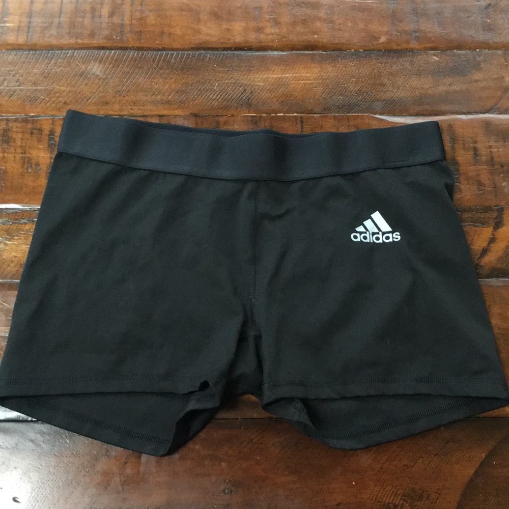 Adidas Tech Fit compression shorts.